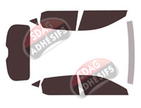 Kit film teinté Seat Leon (4) 5 portes (depuis 2020) Kit film teinté Seat Leon (4) 5 portes (depuis 2020)