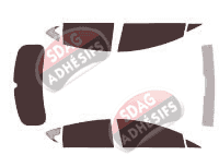 Kit film teinté Seat Leon (2) Phase 2 5 portes (2009 - 2012) Kit film teinté Seat Leon (2) Phase 2 5 portes (2009 - 2012)