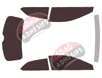 Kit film teinté Seat Leon (3) Coupe 3 portes (2012 - 2020) Kit film teinté Seat Leon (3) Coupe 3 portes (2012 - 2020)