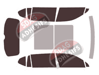 Kit film teinté Seat Tarraco (1) 5 portes (depuis 2019)