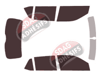 Kit film teinté Skoda Fabia (3) 5 portes (2014 - 2022) Kit film teinté Skoda Fabia (3) 5 portes (2014 - 2022)