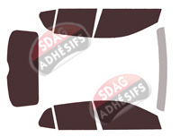 Kit film teinté Skoda Fabia (4) 5 portes (depuis 2022) Kit film teinté Skoda Fabia (4) 5 portes (depuis 2022)