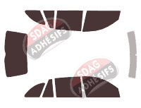 Kit film teinté Skoda Fabia (1) Combi Break 5 portes (2000 - 2008) Kit film teinté Skoda Fabia (1) Combi Break 5 portes (2000 - 2008)