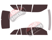 Kit film teinté Skoda Fabia (3) Combi Break 5 portes (2015 - 2021)