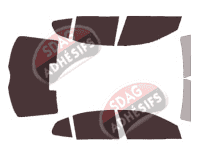 Kit film teinté Skoda Octavia (3) 5 portes (2013 - 2020) Kit film teinté Skoda Octavia (3) 5 portes (2013 - 2020)