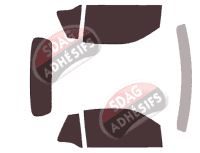 Kit film teinté Smart ForTwo (3) Cabriolet 2 portes (depuis 2015) Kit film teinté Smart ForTwo (3) Cabriolet 2 portes (depuis 2015)