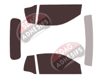 Kit film teinté Smart ForTwo (2) Cabriolet 2 portes (2007 - 2015) Kit film teinté Smart ForTwo (2) Cabriolet 2 portes (2007 - 2015)