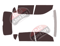 Kit film teinté Ssangyong Rexton (2) 5 portes (depuis 2018)