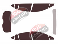 Kit film teinté Subaru XV (2) 5 portes (2018 - 2024)