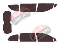 Kit film teinté Subaru Ascent 5 portes (depuis 2019)