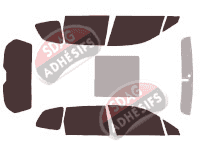 Kit film teinté Subaru Forester (4) 5 portes (2013 - 2018) Kit film teinté Subaru Forester (4) 5 portes (2013 - 2018)