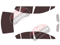 Kit film teinté Subaru Impreza (4) Berline 4 portes (2012 - 2017) Kit film teinté Subaru Impreza (4) Berline 4 portes (2012 - 2017)