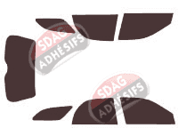 Kit film teinté Subaru Impreza (2) Wagon Break 5 portes (2000 - 2008) Kit film teinté Subaru Impreza (2) Wagon Break 5 portes (2000 - 2008)