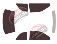 Kit film teinté Subaru Impreza (1) Coupe 2 portes (1993 - 2001) Kit film teinté Subaru Impreza (1) Coupe 2 portes (1993 - 2001)