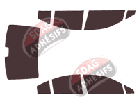 Kit film teinté Subaru Legacy (6) Berline 4 portes (2015 - 2019)