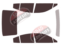 Kit film teinté Subaru Legacy (7) Berline 4 portes (depuis 2019)