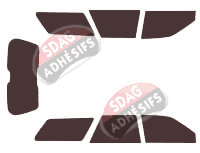 Kit film teinté Subaru Outback (1) Break 5 portes (1995 - 1999) Kit film teinté Subaru Outback (1) Break 5 portes (1995 - 1999)