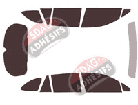 Kit film teinté Subaru Outback (6) Wagon Break 5 portes (2020 - 2025) Kit film teinté Subaru Outback (6) Wagon Break 5 portes (2020 - 2025)