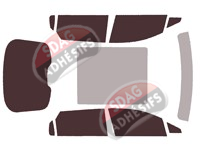 Kit film teinté Subaru Solterra (1) 5 portes (depuis 2022) Kit film teinté Subaru Solterra (1) 5 portes (depuis 2022)