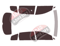 Kit film teinté Subaru Tribeca 5 portes (2008 - 2015)