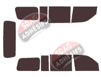 Kit film teinté Suzuki APV 5 portes (2004 - 2013)