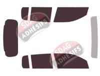 Kit film teinté Suzuki Celerio 5 portes (2014 - 2019)