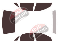 Kit film teinté Suzuki Forenza Berline 4 portes (2002 - 2010)