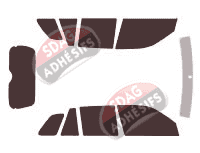 Kit film teinté Suzuki Grand Vitara (3) 5 portes (2005 - 2015) Kit film teinté Suzuki Grand Vitara (3) 5 portes (2005 - 2015)