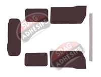 Kit film teinté Suzuki Jimny (4) 3 portes (depuis 2019) Kit film teinté Suzuki Jimny (4) 3 portes (depuis 2019)