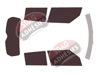 Kit film teinté Suzuki Swift (5) 5 portes (2018 - 2025) Kit film teinté Suzuki Swift (5) 5 portes (2018 - 2025)