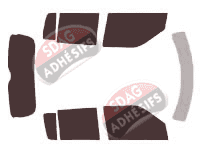 Kit film teinté Suzuki Swift (4) 5 portes (2004 - 2010) Kit film teinté Suzuki Swift (4) 5 portes (2004 - 2010)