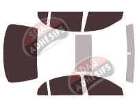 Kit film teinté Daewoo Magnus Berline 4 portes (2000 - 2007)