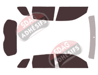 Kit film teinté Suzuki Vitara (4) 5 portes (2015 - 2025) Kit film teinté Suzuki Vitara (4) 5 portes (2015 - 2025)