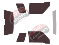 Kit film teinté Suzuki Vitara (1) Cabriolet -hard Top 3 portes (1990 - 2006)