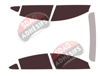 Kit film teinté Tesla model 3 (1) (phase 2) Berline 4 portes (2020 - 2023) Kit film teinté Tesla model 3 (1) (phase 2) Berline 4 portes (2020 - 2023)