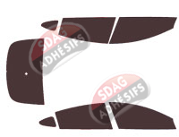 Kit film teinté Tesla model 3 (1) (phase 2) Berline 4 portes (2020 - 2023) Kit film teinté Tesla model 3 (1) (phase 2) Berline 4 portes (2020 - 2023)