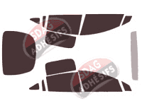 Kit film teinté Tesla Model X (1) 5 portes (2016 - 2022) Kit film teinté Tesla Model X (1) 5 portes (2016 - 2022)