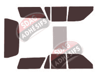 Kit film teinté Toyota 4Runner (2) 5 portes (1989 - 1995)
