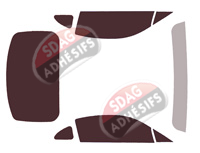 Kit film teinté Subaru BRZ (2) Coupé 2 portes (depuis 2021) Kit film teinté Subaru BRZ (2) Coupé 2 portes (depuis 2021)