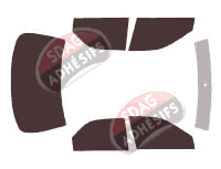 Kit film teinté Toyota Camry (4) Berline 4 portes (1996 - 2000)