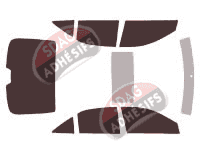 Kit film teinté Toyota Camry (10) Berline 4 portes (2006 - 2011)