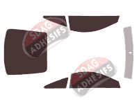 Kit film teinté Toyota Celica (7) 3 portes (1999 - 2007)