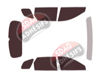 Kit film teinté Toyota Crown (1) Signia 5 portes (depuis 2024)