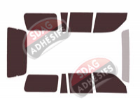 Kit film teinté Toyota Land Cruiser (8) Court 5 portes (1990 - 1998) Kit film teinté Toyota Land Cruiser (8) Court 5 portes (1990 - 1998)