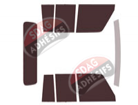 Kit film teinté Toyota Land Cruiser (7) Pick-up 4 portes (depuis 1984) Kit film teinté Toyota Land Cruiser (7) Pick-up 4 portes (depuis 1984)