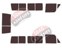 Kit film teinté Toyota Land Cruiser (7) Fourgon Break 2 Portes Arriéres 4 portes (1984 - 2010) Kit film teinté Toyota Land Cruiser (7) Fourgon Break 2 Portes Arriéres 4 portes (1984 - 2010)