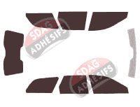 Kit film teinté Volvo V40 Break 5 portes (1995 - 2004)
