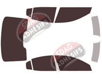 Kit film teinté Volvo S60 (3) Berline 4 portes (depuis 2019) Kit film teinté Volvo S60 (3) Berline 4 portes (depuis 2019)