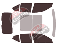 Kit film teinté Volvo XC40 / EX40 (1) 5 portes (depuis 2018) Kit film teinté Volvo XC40 / EX40 (1) 5 portes (depuis 2018)