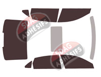 Kit film teinté Volvo S90 (1) Longue Berline 4 portes (2016 - 2025) Kit film teinté Volvo S90 (1) Longue Berline 4 portes (2016 - 2025)